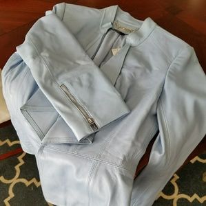 White House Black Market Leather Jacket